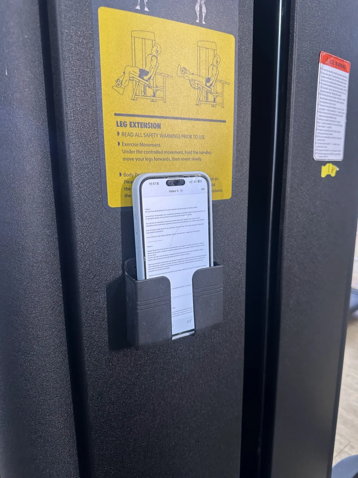 Suporte de celular para academia — foto 1